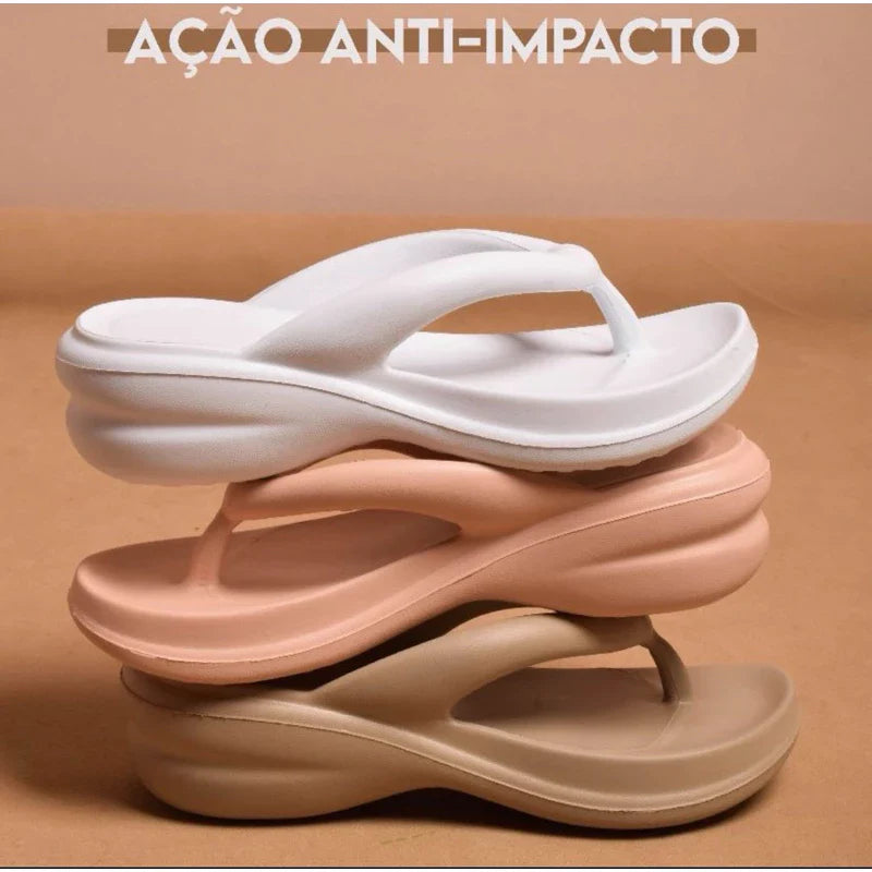 ConfortFlex Feminino - Chinelo Ortopédico